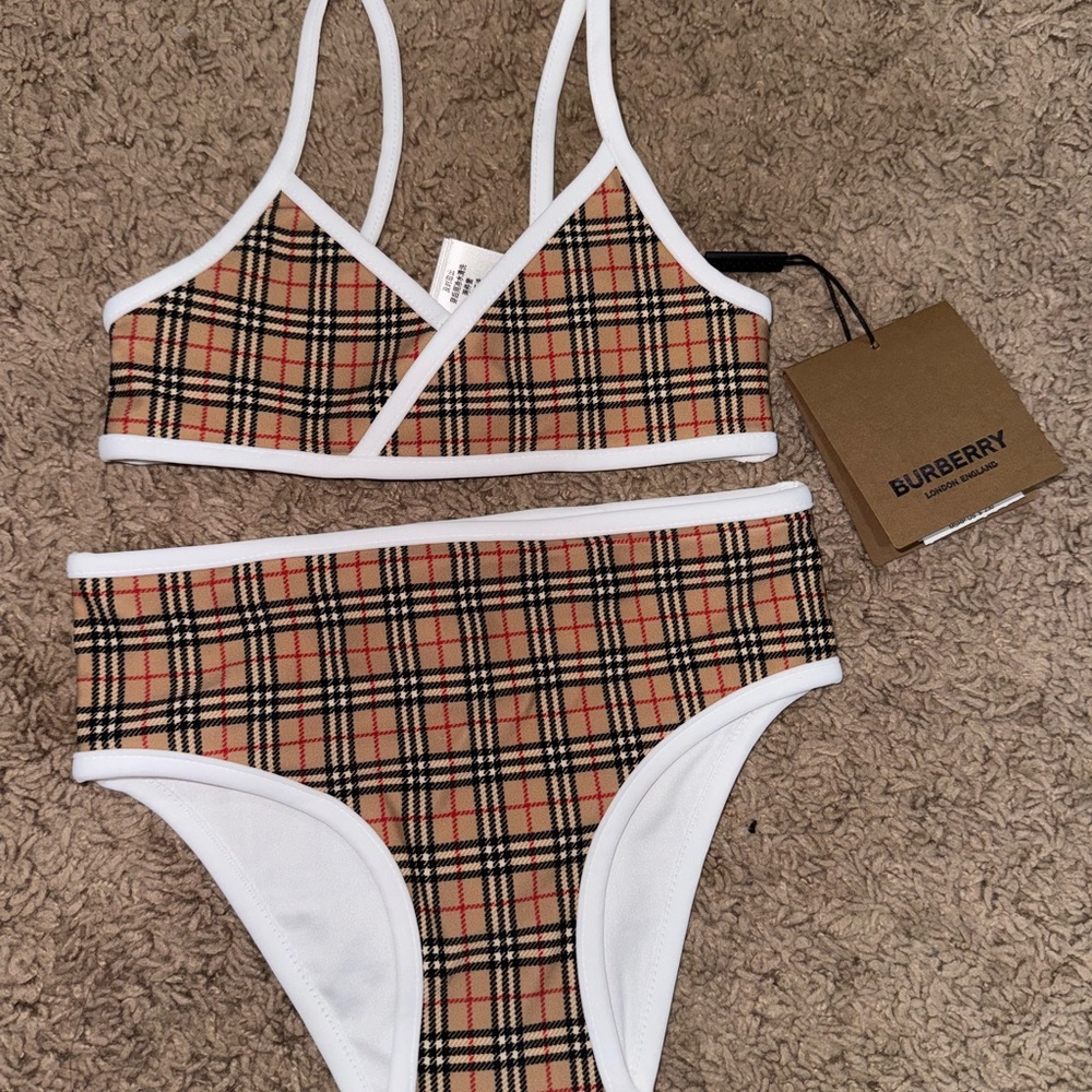 girls burberry bikini 4Y